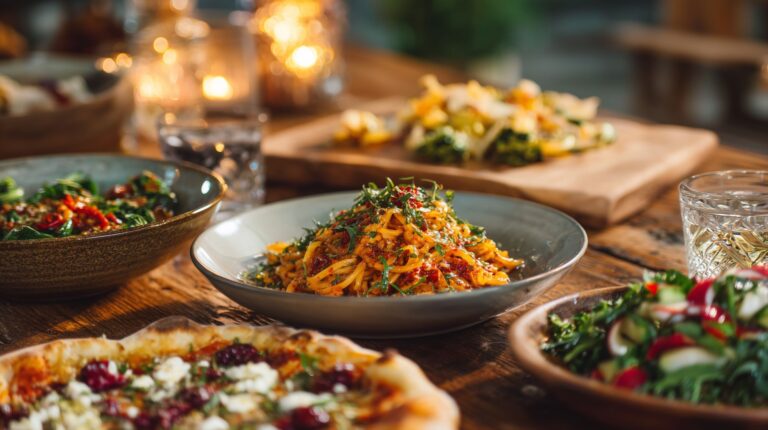 Vegetarian and vegan Italian dishes