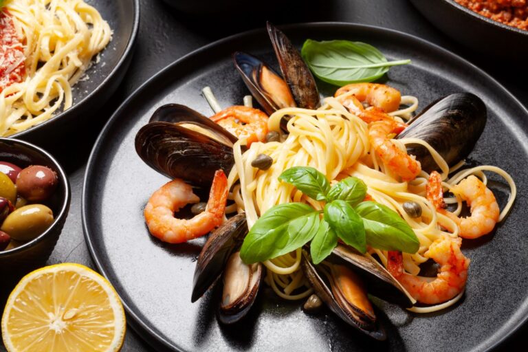 Italian seafood dishes